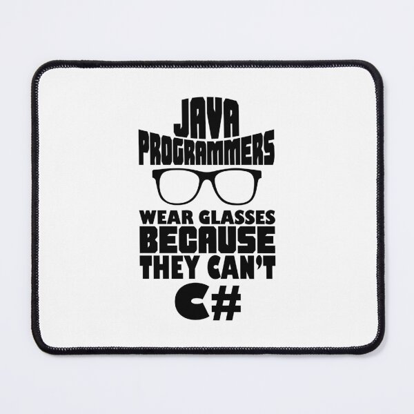 Item preview, Why Do Java Programmers Wear Glasses? designed and sold by Aldarros-Lauf.