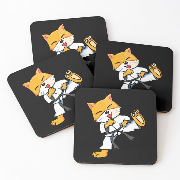 Item preview, KARATE CAT designed and sold by TopWaw ⭐⭐⭐⭐⭐.