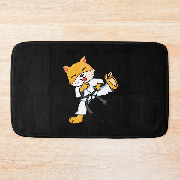 Item preview, KARATE CAT designed and sold by TopWaw ⭐⭐⭐⭐⭐.