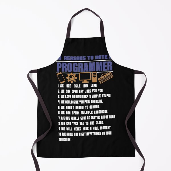 Item preview, 10 Reasons To Date A Programmer designed and sold by Aldarros-Lauf.