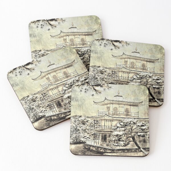 Item preview, Golden pavilion Kyoto, vintage designed and sold by nikstol.
