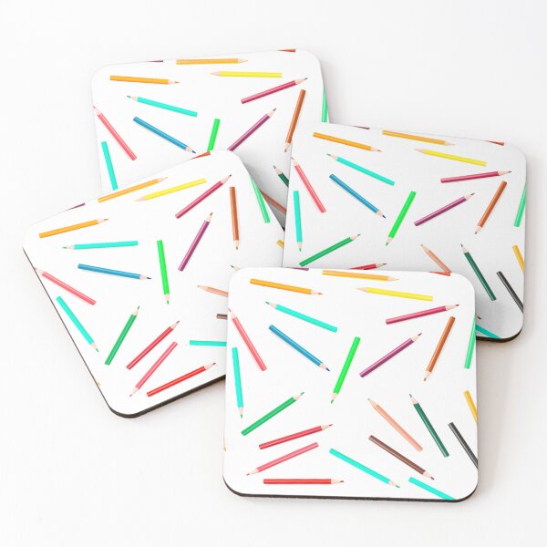 Item preview, Coloured School Pencils Back To School Seamless Pattern Design designed and sold by Narkusdesign.
