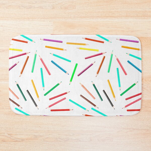 Item preview, Coloured School Pencils Back To School Seamless Pattern Design designed and sold by Narkusdesign.