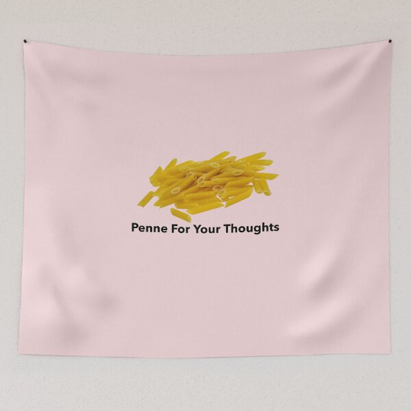 Item preview, Penne For Your Thoughts, Funny Food, Wilow Days designed and sold by avit1.