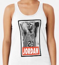 -BASKETBALL- Michael Jordan Racerback Tank Top