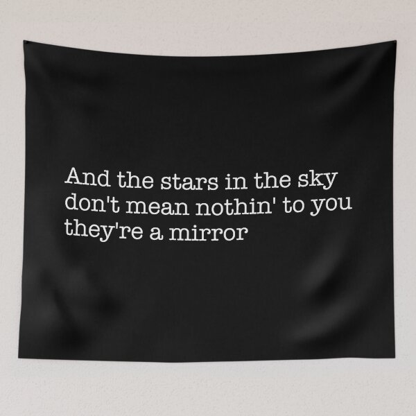 Item preview, The stars in the sky dont mean nothing to you (white) designed and sold by didijuca.