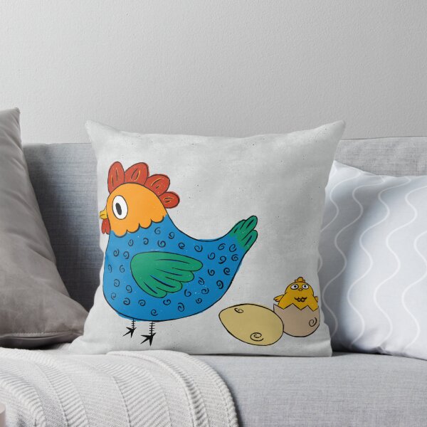 Item preview, chicken and chicks designed and sold by kelseyadamsart.