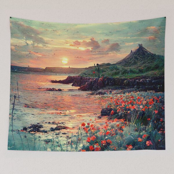 Item preview, Flowers On The Beach designed and sold by 2Piglets.