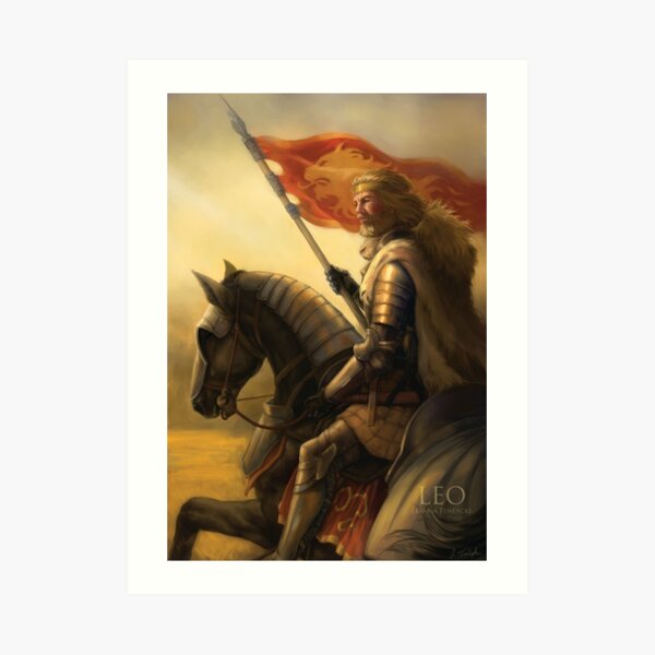 Leo Art Print
