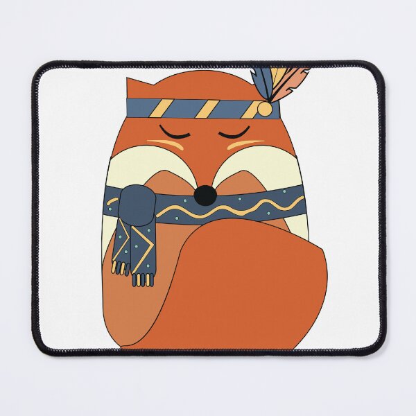Item preview, Boho style fox designed and sold by GennyBunny.