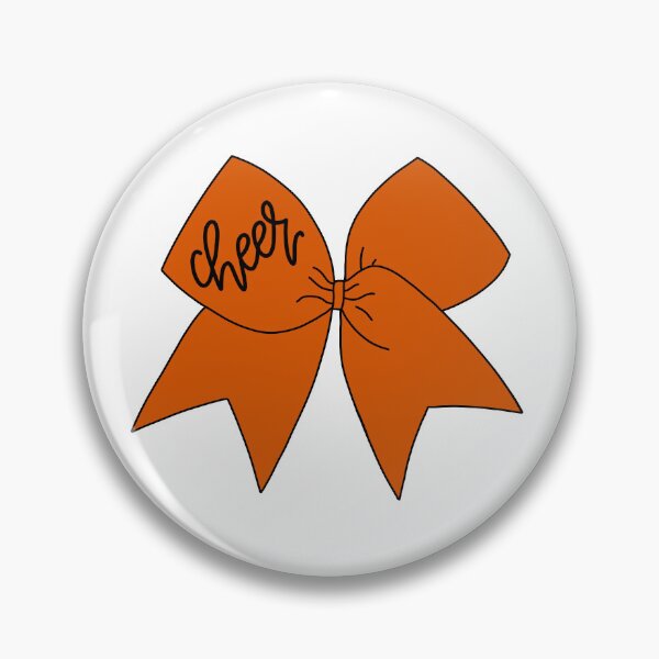 Item preview, Cheer Bow (Orange) designed and sold by crystalcreative.