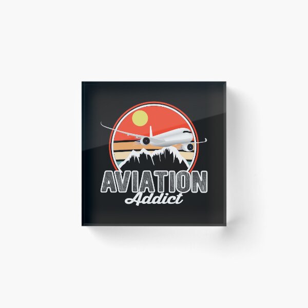 Item preview, Aviation Addict A350 - Vintage pilot gift designed and sold by FouDeeziner.