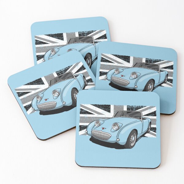 Item preview, My drawing of the Sprite Frogeye with Union Jack B&W background designed and sold by designjaag.