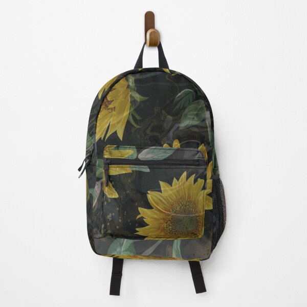 Item preview, dark gold luxury sunflower pattern designed and sold by Beeroclock.