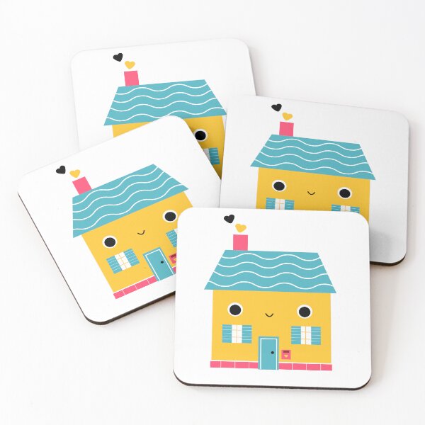 Item preview, Cute lovely cartoon cozy house. Sweet home designed and sold by GennyBunny.