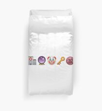 American Emoji Story Duvet Cover