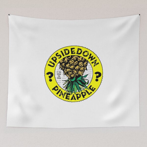 Item preview, Upsidedown Pineapple Roundel designed and sold by Shabbyprints.
