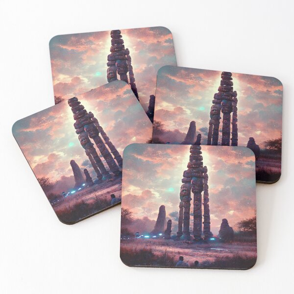 Item preview, Totem Pillars designed and sold by 2Piglets.