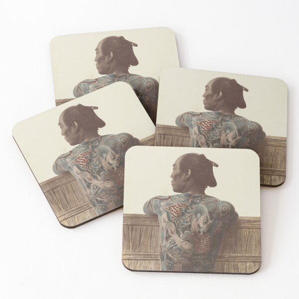 Item preview, Japanese Tattoo by Kusakabe Kimbei designed and sold by Vintage Wall Art.