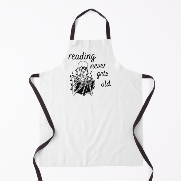 Item preview, Reading Never Gets Old - Book Skull Design designed and sold by CreativNode.