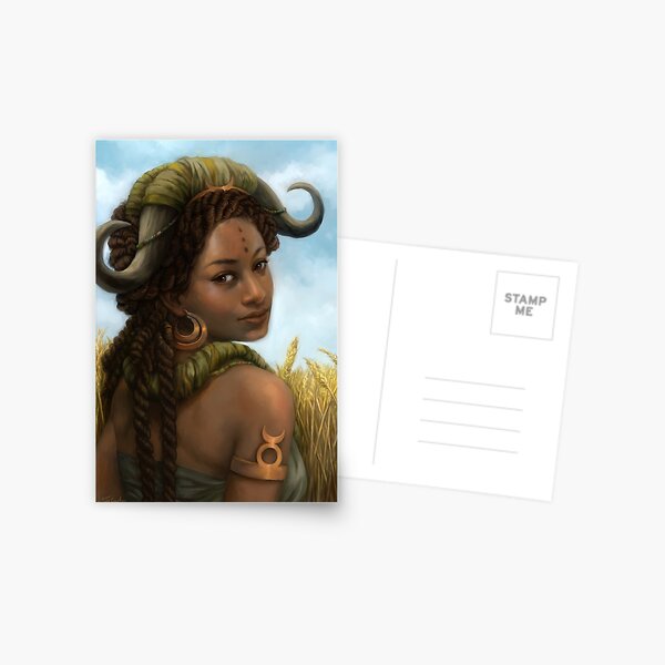 Taurus Postcard