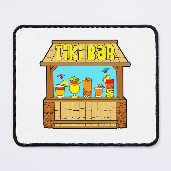 Item preview, barra tiki designed and sold by nerdpins.