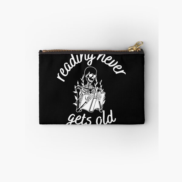 Item preview, Reading Never Gets Old - Book Skull Design designed and sold by CreativNode.