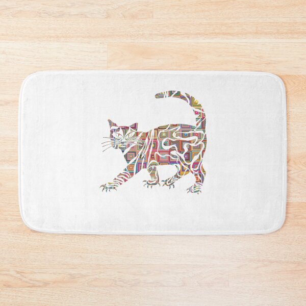 Item preview, Puzzle Cat Illustration Design designed and sold by Thonja.