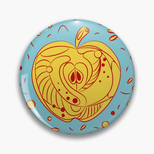 Item preview, Abstract Yellow Red Apple. Pattern. designed and sold by AnnaDyshel.