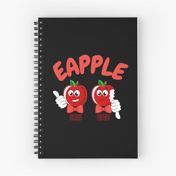 Item preview, eapple apple kiss bite funny designed and sold by Pride-Casuals.