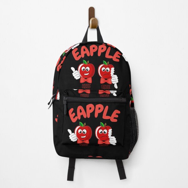 Item preview, eapple apple kiss bite funny designed and sold by Pride-Casuals.