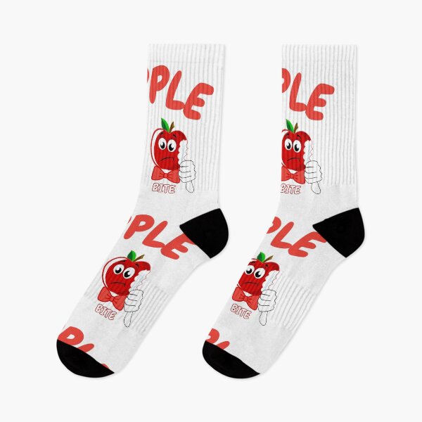 Item preview, eapple apple kiss bite funny designed and sold by Pride-Casuals.