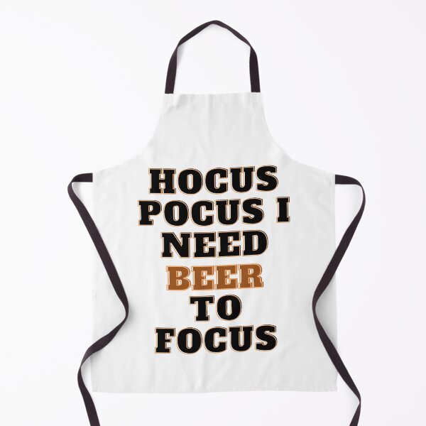 Item preview, Hocus Pocus I Need Beer To Focus - Halloween Puns designed and sold by Avani01.