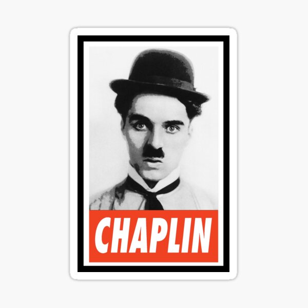 -LEGEND- Charlie Chaplin Sticker