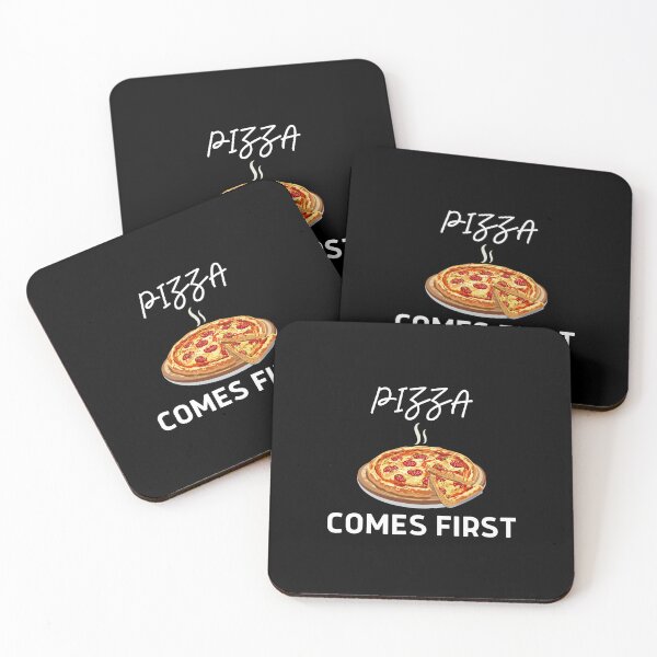 Item preview, Pizza comes first designed and sold by DesignisMine.