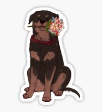 flower rex Sticker