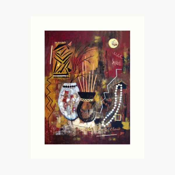 African Perspective Art Print