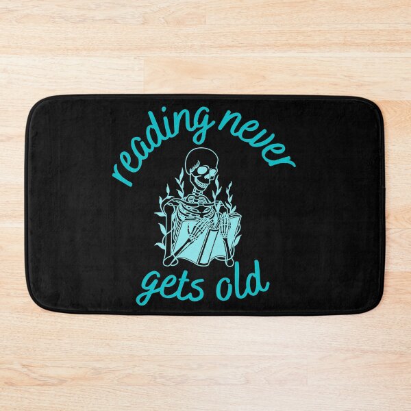 Item preview, Reading Never Gets Old - Green Book Skull Design designed and sold by CreativNode.