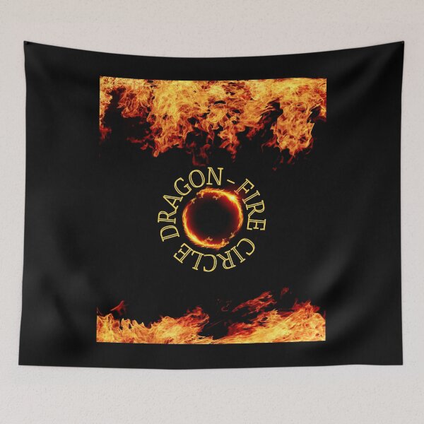 Item preview, Fire Dragon Circle designed and sold by bernd49.