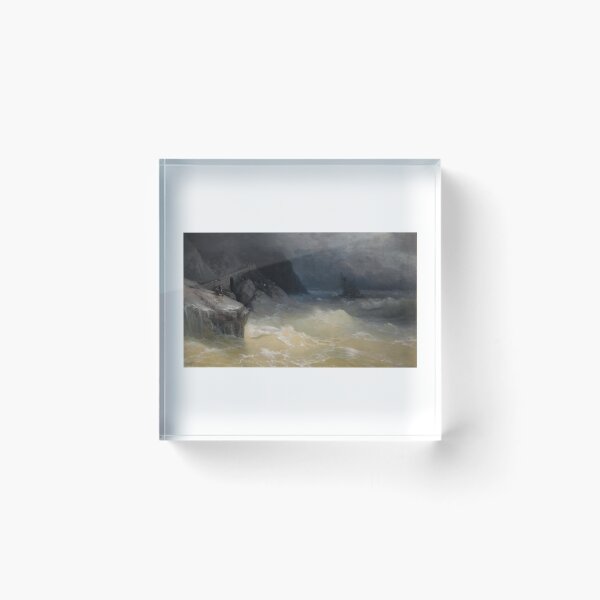 Item preview, Shipwreck off the Black Sea Coast  - Ivan Konstantinovich Aivazovsky  designed and sold by TeeARTHY.