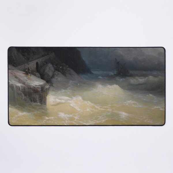 Item preview, Shipwreck off the Black Sea Coast - Ivan Konstantinovich Aivazovsky designed and sold by TeeARTHY.