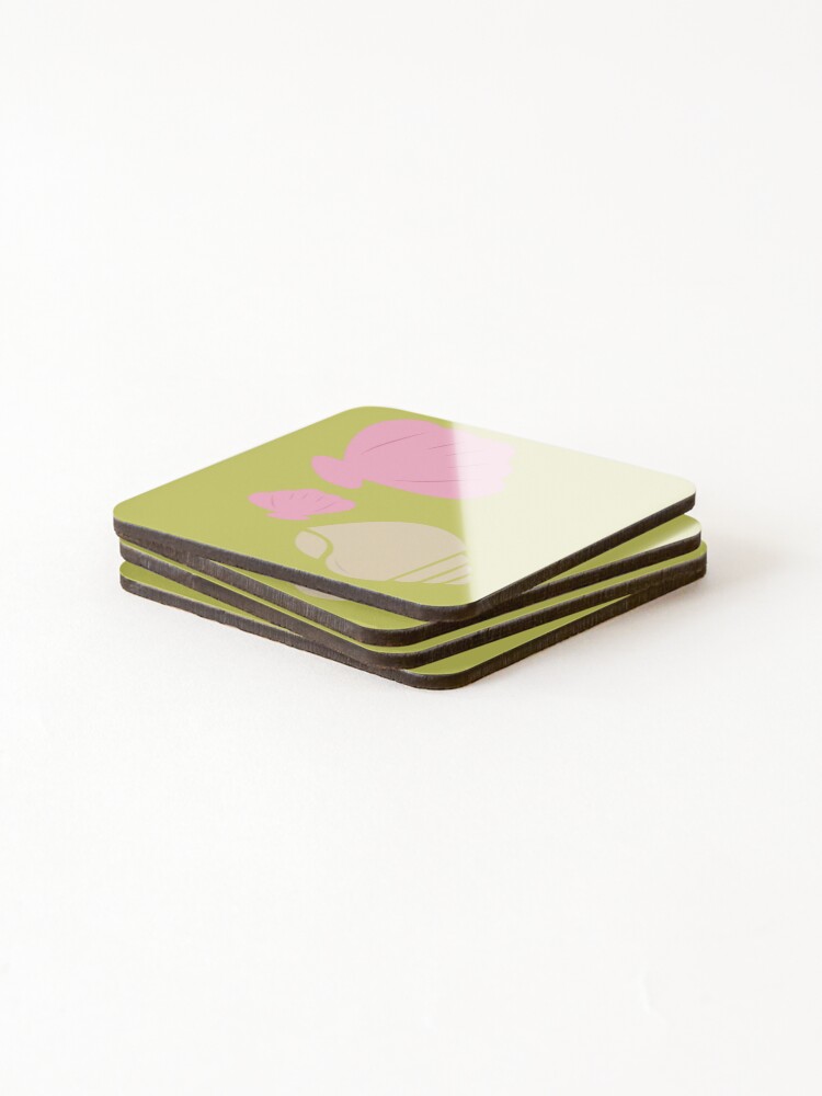 Thumbnail 4 of 5, Coasters (Set of 4), Shells designed and sold by whiteasters.