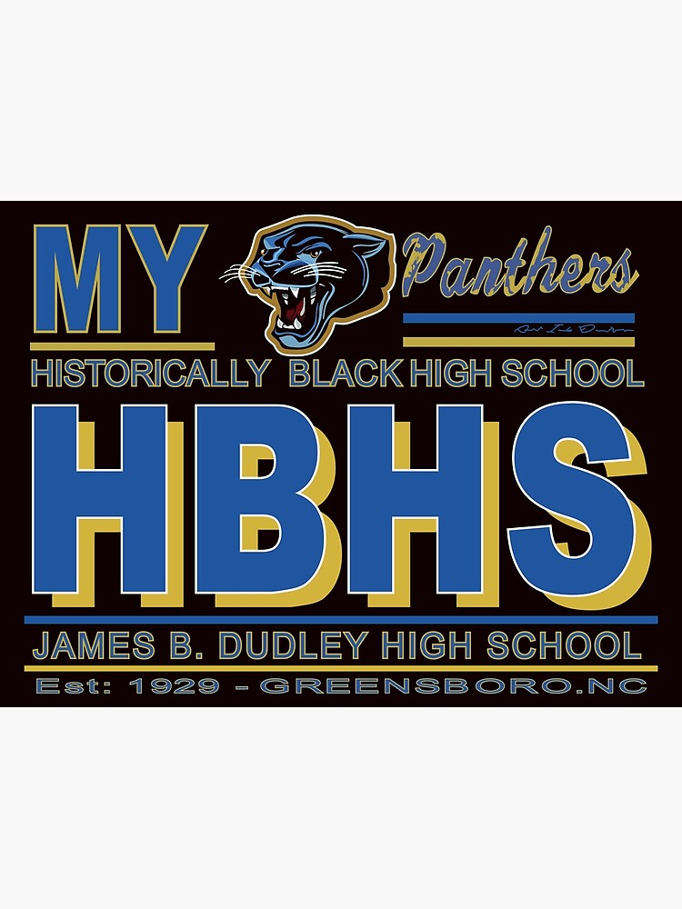 "James B.Dudley High School HBHS Est: 1929" Poster For Sale By ...