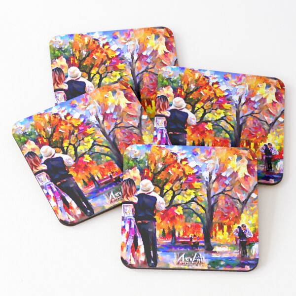 Item preview, Beautiful couple in the park (created by AI) #1 designed and sold by MichelangeloAI.