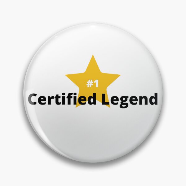 Item preview, Certified Legend #1 designed and sold by AndreasHallager.