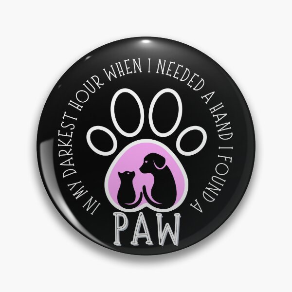 Item preview, In My Darkest Hour When I Needed A Hand I Found A Paw (Cat and Dog) designed and sold by SimplyMe-Plus.