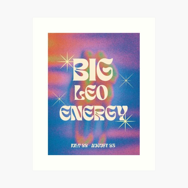 Item preview, BIG LEO ENERGY  designed and sold by muybonita.