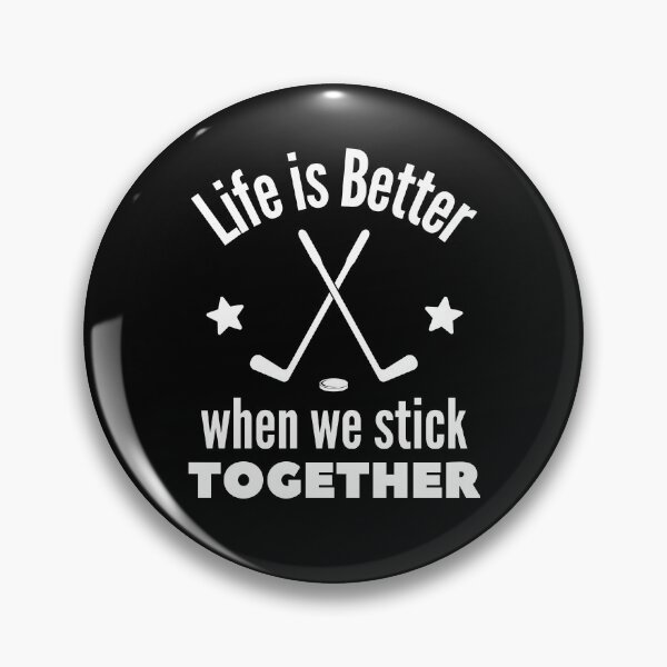 Artikelvorschau, Eishockey: Zusammenhalt macht das Leben schöner entworfen und verkauft von TheGreenGoat.