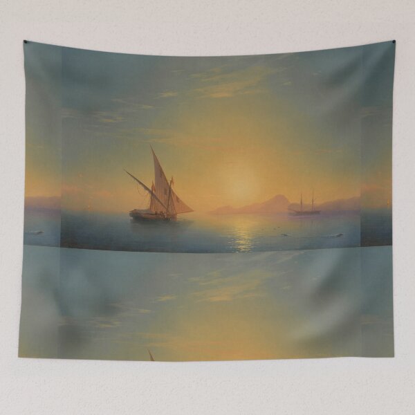 Item preview, Sunset Over Ischia - Ivan Konstantinovich Aivazovsky  designed and sold by TeeARTHY.