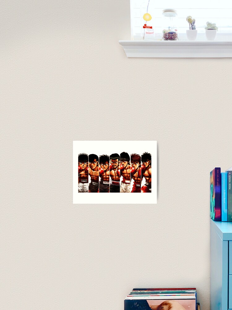 Hajime No Ippo Art Print by Juanscorner